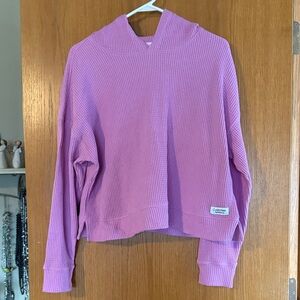 Calvin Klein Lavender Waffle Knit Pullover